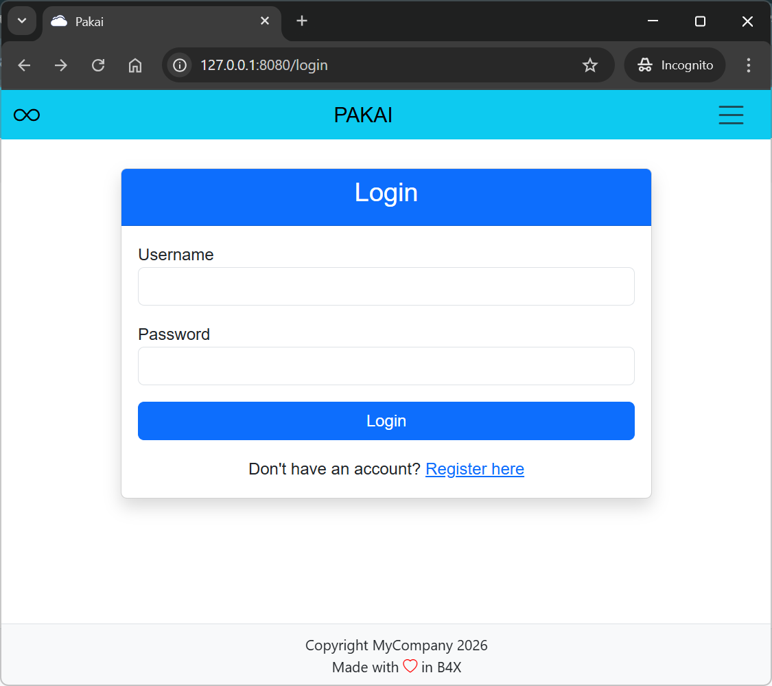 Login