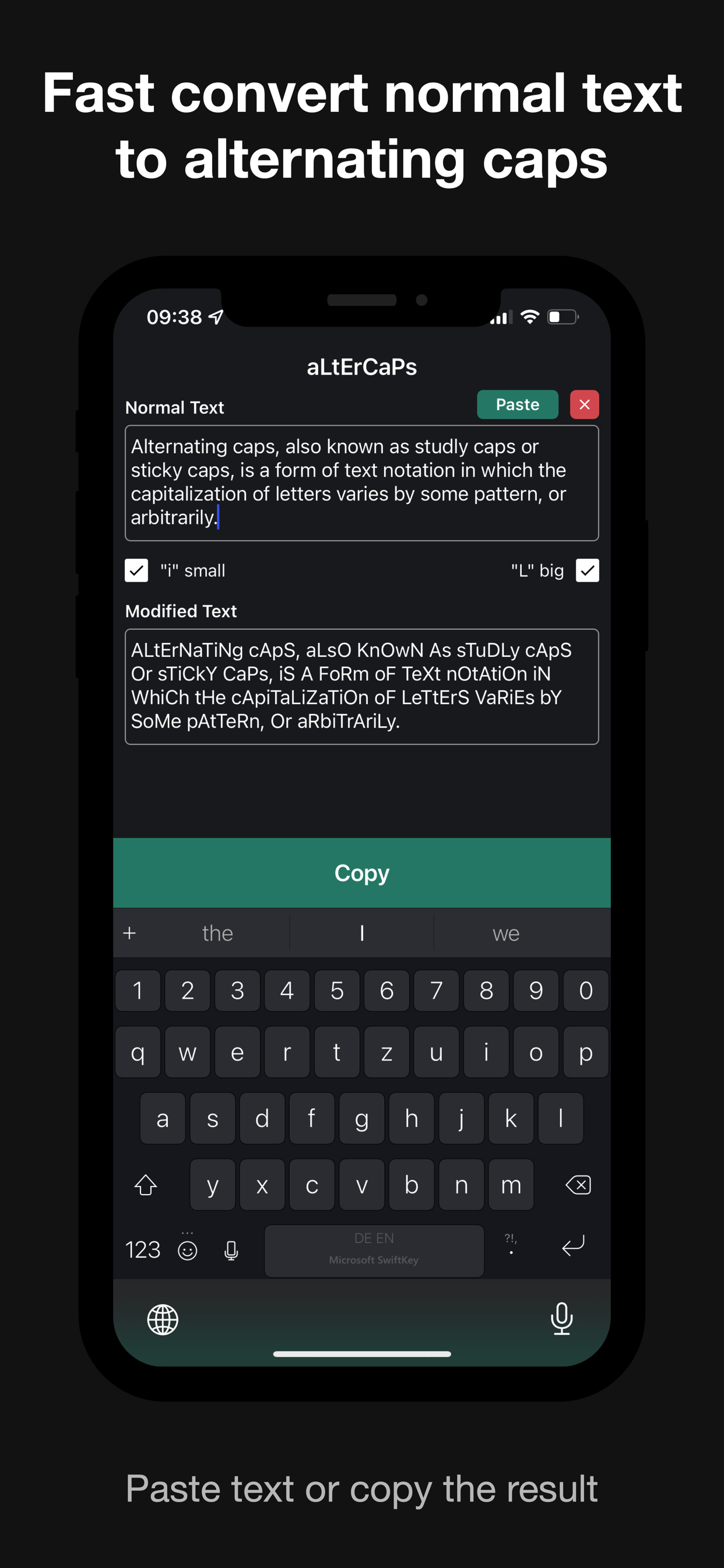 aLtErCaPs the alternating text converter B4X Programming Forum