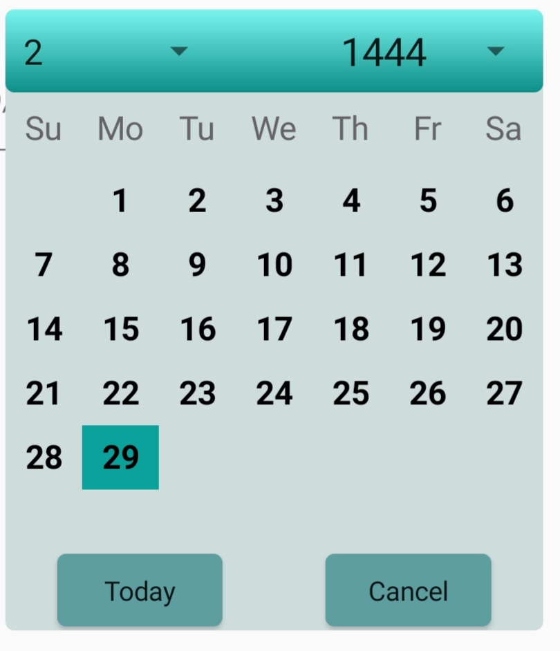 Hijri Date Calendar B4X Programming Forum