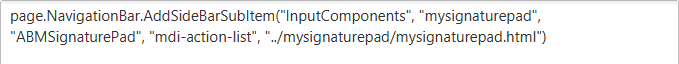 Side Menu.mysignaturepadSourceCode.png