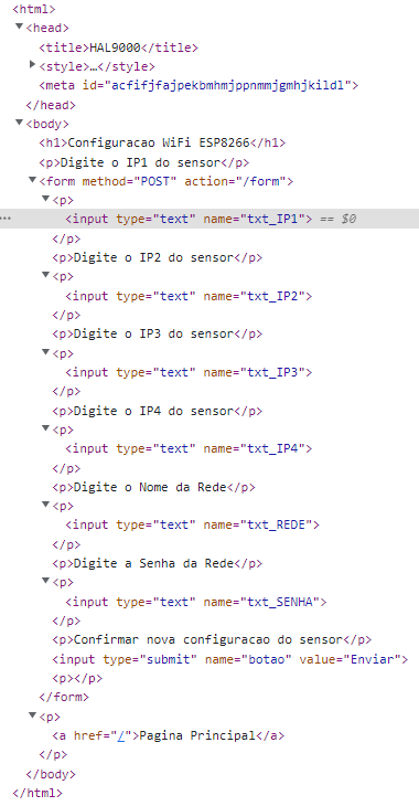 Tela html config rede_Inspeção pagina.PNG