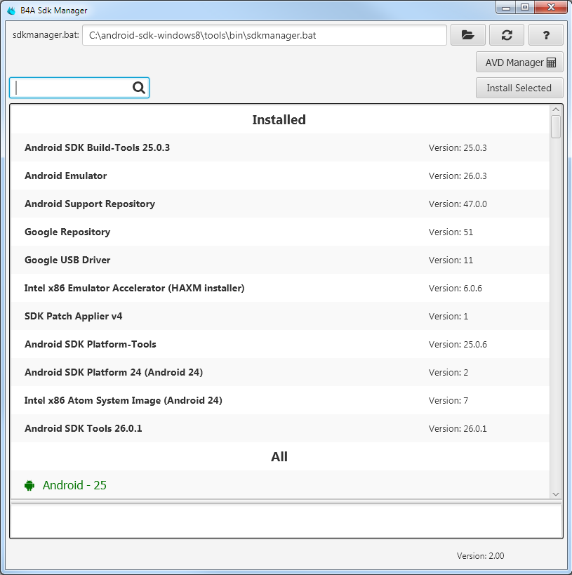 open android sdk manager mac open android sdk manager mac