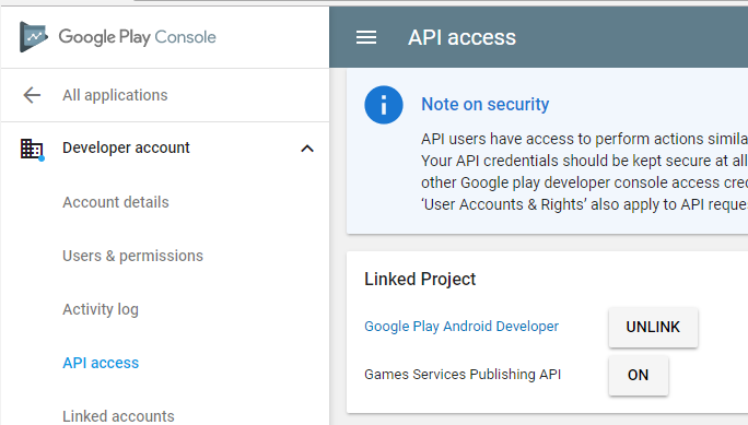 Google play developer console вход